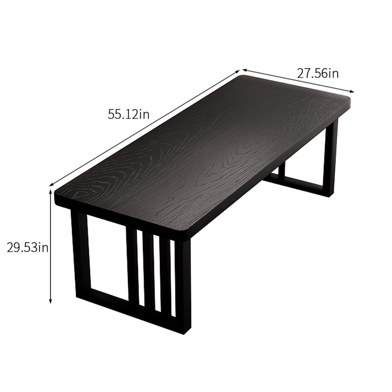 Table de salle à manger, L 27,56 po x L 55,12 po