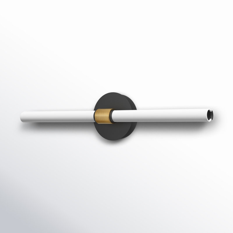 Kai Black and White Dimmable LED Vanity Light