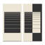«Minimalist Mon monochrome Square Retro Design III», ensemble de 2 peintures-1484049607-1484049627