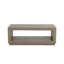 Table basse rectangulaire avec socle et tablette inférieure ouverte-2114809140