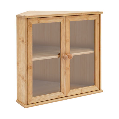 Bread Display Case Corner Bread Storage Container For Kitchen Countertop