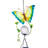 Elithia Metal Animals Wind Chime - Solar Powered-615621294