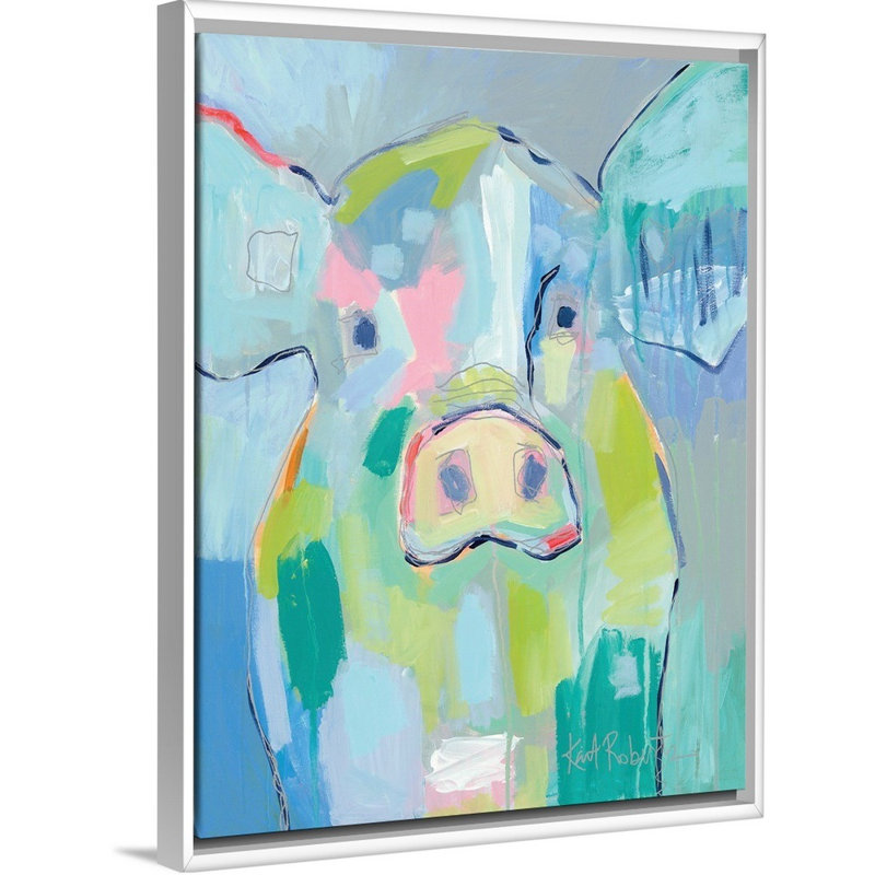 « Millie » par Kait Roberts-impression sur toile, H 26 po x l 20 po x P 1,75 po, Toile blanche encadrée