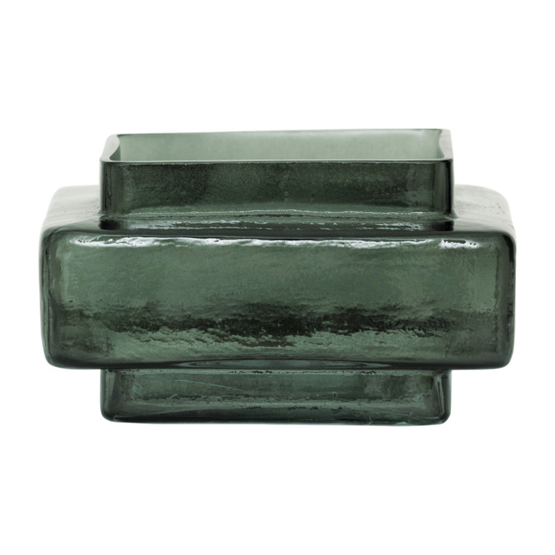 Photophore en verre 2,535 po, Vert