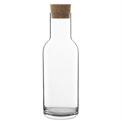 Carafe Luigi Bormioli Sublime avec bouchon de liège 1 L.