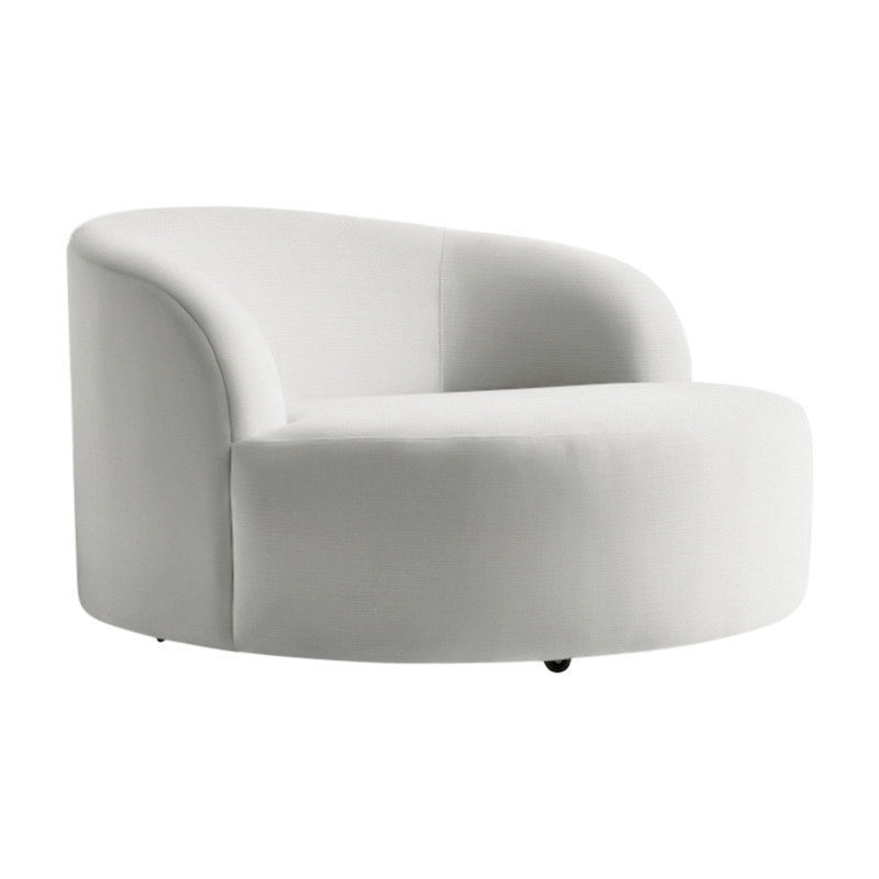 Symi Outdoor Patio Daybed, White Linen 6016-000