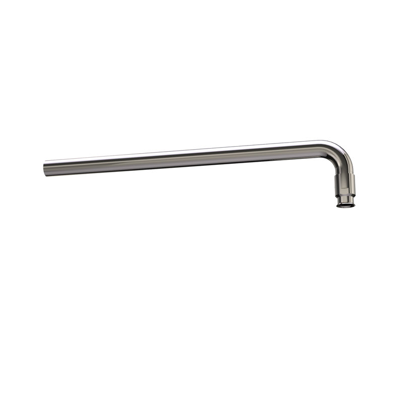 G Series Rain Shower Arm, Wall Mount, Polished Chrome