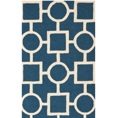 Mauch Cambridge Hand Tufted Wool Geometric Rug