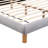 Aspia Upholstered Cookie-Shaped Platform Bed-274645179