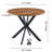 Table Leg Only!! Easy-Assembly Round Dining Table,Coffee Table