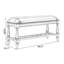 Banc rembourré en noyer-585960643
