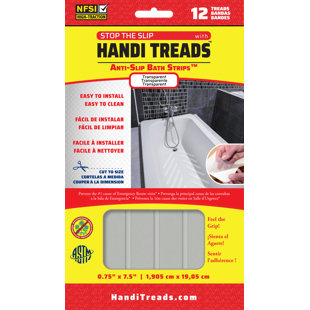 Plastic / Acrylic Non-Slip Shower Mat (Set of 12)