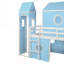 Lit mezzanine simple avec glissade-219888742