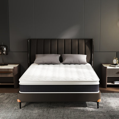 King Size Mattress, Medium Firm Hybrid Pocket Spring Mattresses, Pillow Top Mattresses In a Box