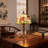 Tiffany Style Table Lamp, Dragonfly-design Stained Glass Lamp, 8-inch Small Antique Lamp, Bulb Included