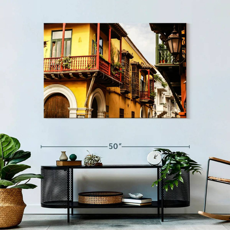 Lilie Maison Espagnole à Cartagena, H 32 po x l 48 po