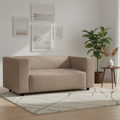2 Seater Corduroy Sofa