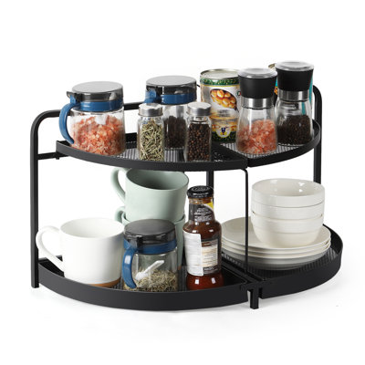 Oziel 20.6'' W Metal Storage Rack