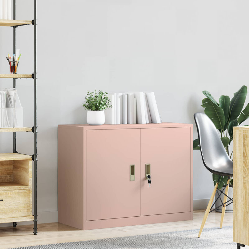 Storage Cabinet, Pink