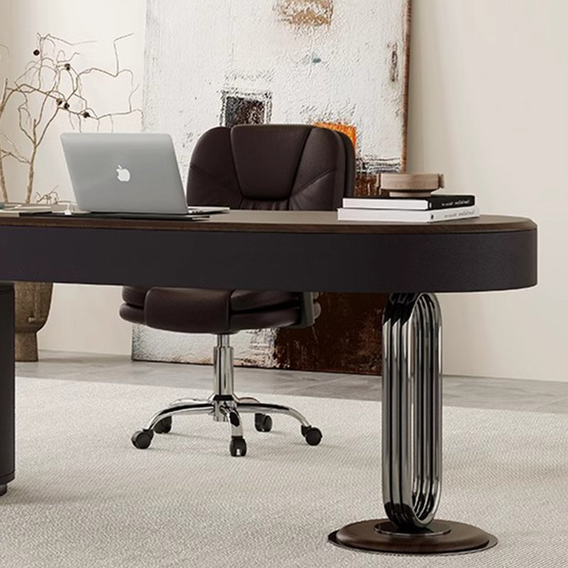 Bureau de style rétro, H 29,52 po x l 78,74 po x P 27,55 po