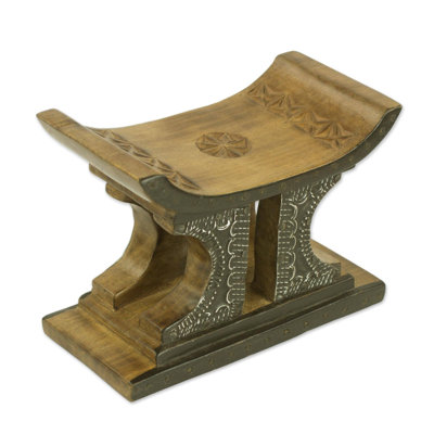 Welshire Solid Wood Accent Stool