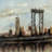 City Bridge by a Cloudy Day - Brown Office Canvas Decor