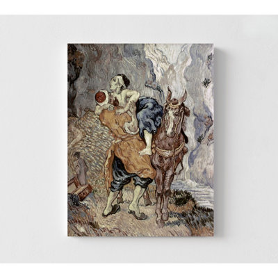 The Good Samaritan - After Delacroix By Vincent Van Gogh, Famous Painting Print, Van Gogh Style Art, Kindness Wall Art, Wall Art