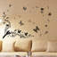 Butterfly Vine Art Floral Wall Sticker-1878659941