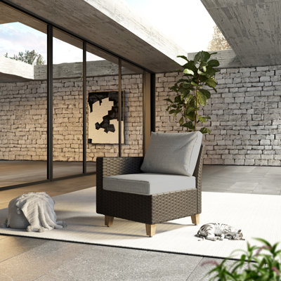 Chaise de patio avec coussins Umeh Design