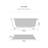 Raul 100% Cotton Non-Slip Bath Mat-240878330-240878328