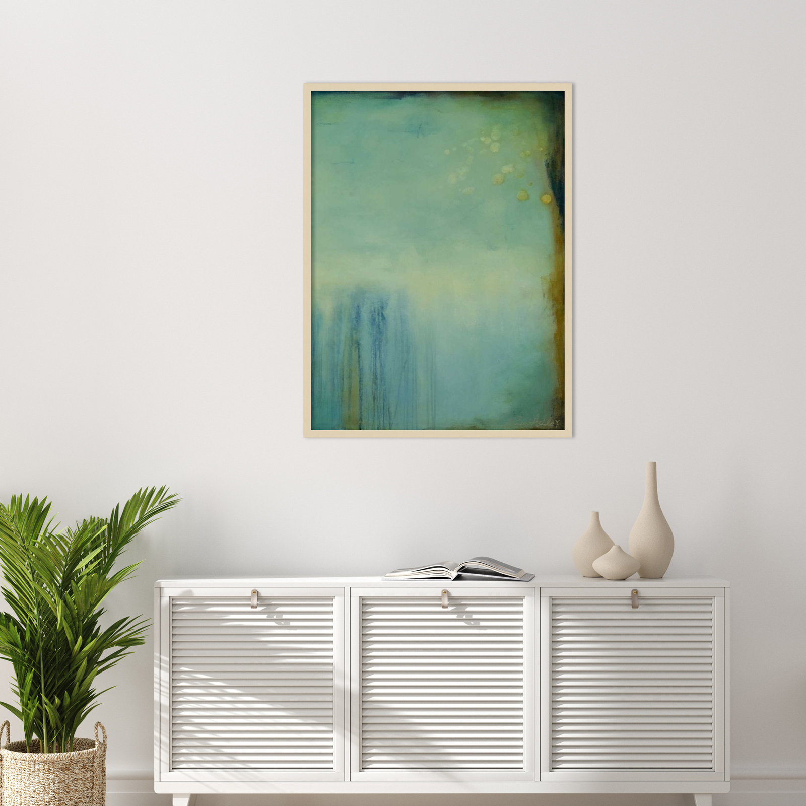 Whispering Souls II Print by Erin Ashley, 41" H x 31" W, Brown