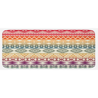Tapis de cuisine Aztec