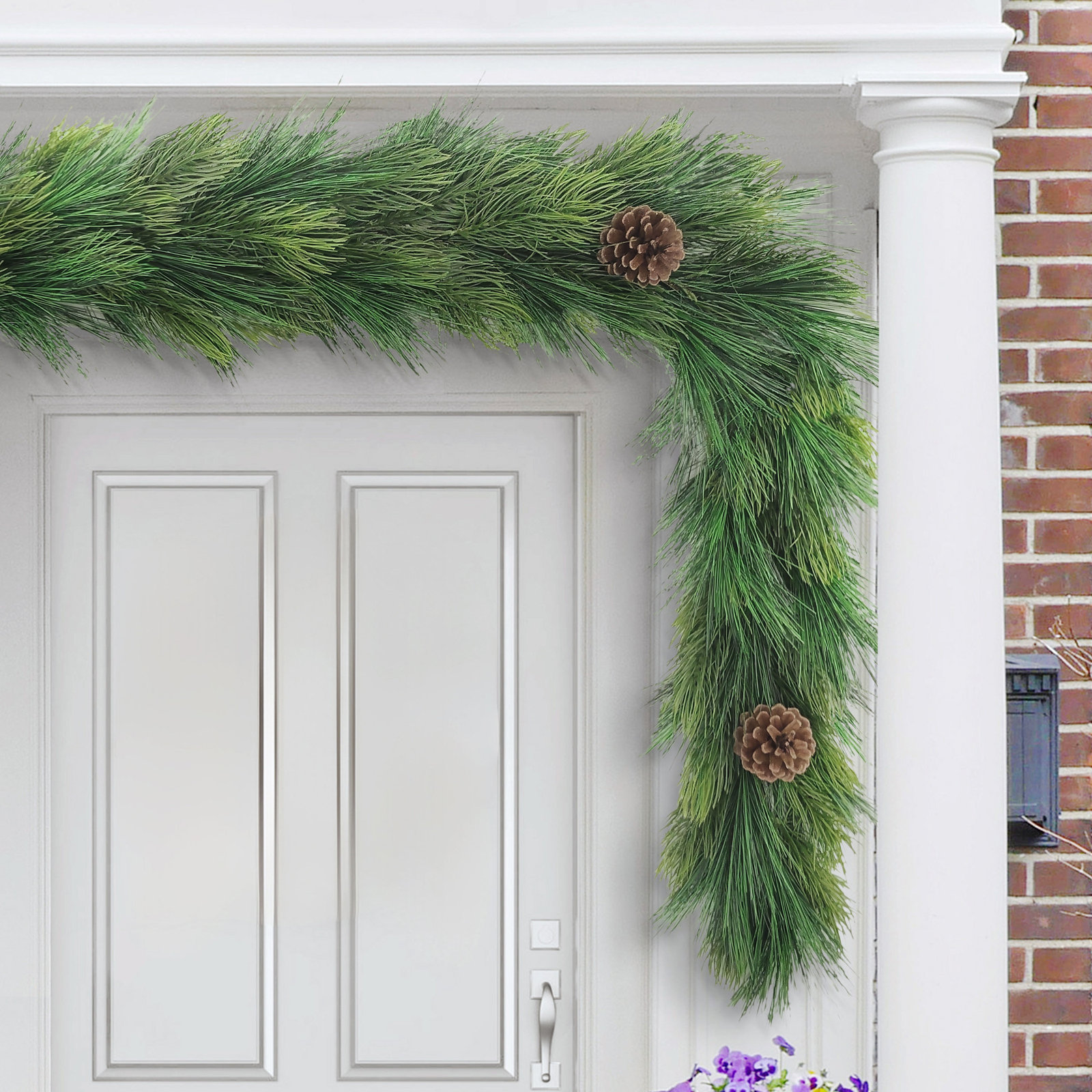 108" Pinecone Christmas Garland