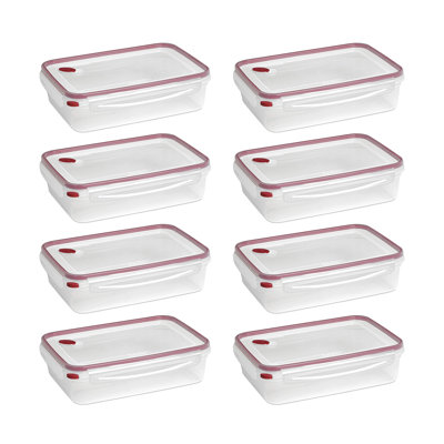 Rectangle Ultraseal 8 Container Food Storage Set