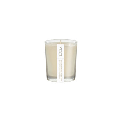 Bougie Lucia lotus bleu et soja orange sicilien