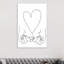 Pinky Promise His + His by Honeymoon Hotel - Wrapped Canvas Print-1484427949