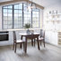 Iyad 3-piece Solid Wood Drop Leaf Dining Set With Slatback Chairs - Caramel
