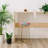 Upholstered Counter Stool with Metal Frame