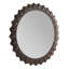 Greenly Round Iron Mirror