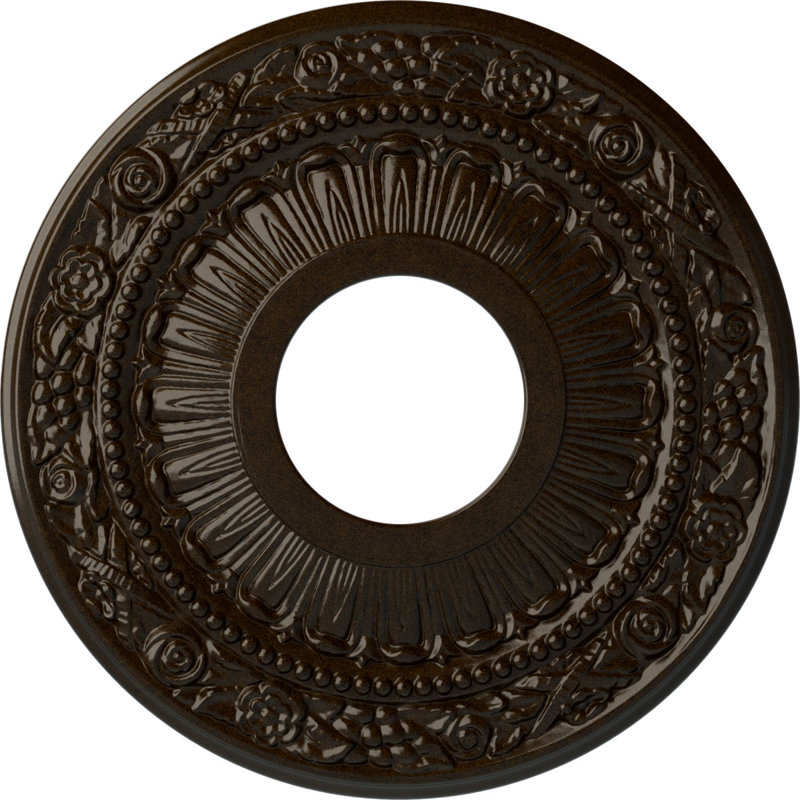 Nadia Ceiling Medallion, Bronze