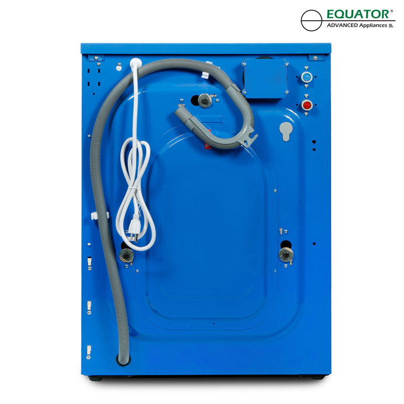 Equator All-In-One VENTED/VENTLESS Washer-Dryer 1.9cf/18lb SANITIZE 1400RPM 110V, Blue