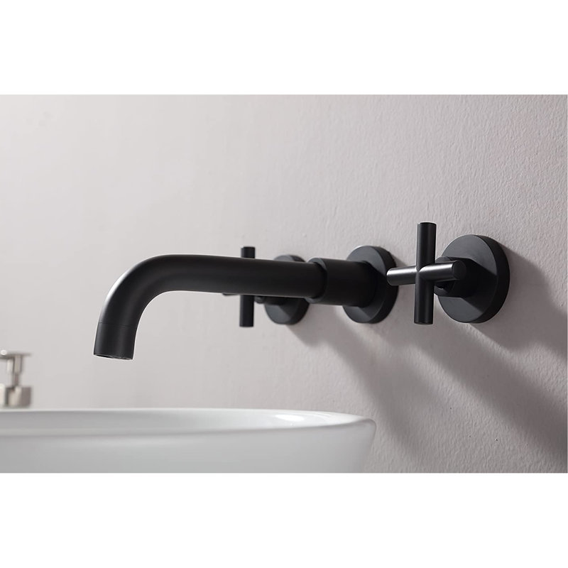 124560624-8CDE Wall Single Bathroom Faucet