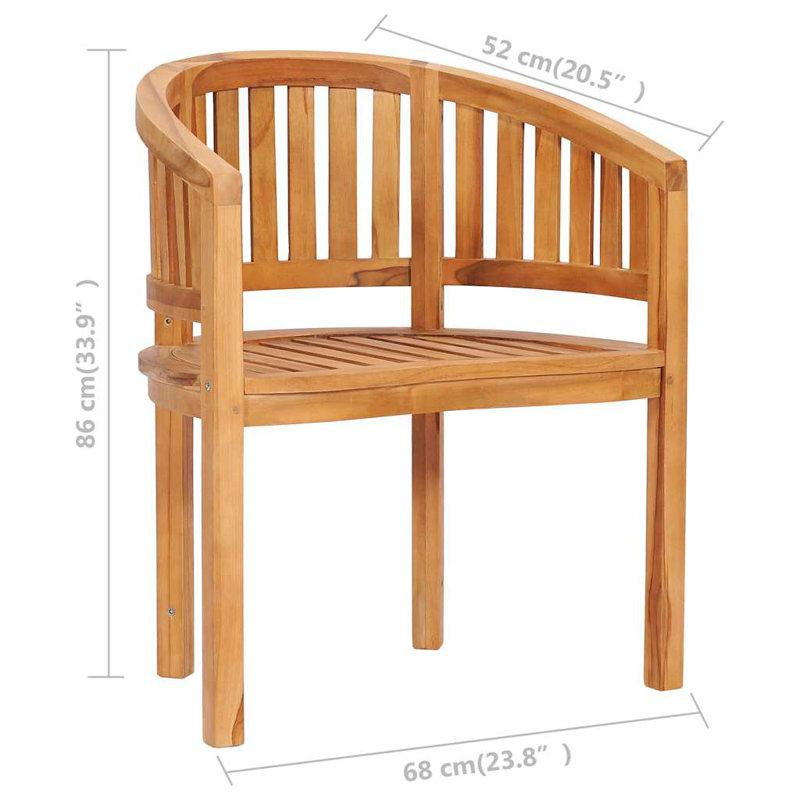 Chaise d'appoint de patio Jariana, 2