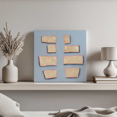 «Embossed Blocks II» par Michael Willett, reproduction d'art sur toile