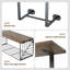 Floating Shelves with Wire Storage Basket-1468866430