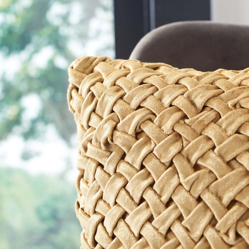 Geometric Reversible Throw Pillow