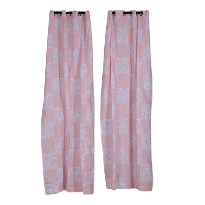 Paire de rideaux obscurcissant 100% coton Brysin