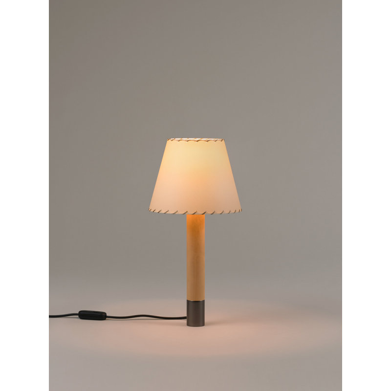 Básica Table Lamp, Bronze, Beige