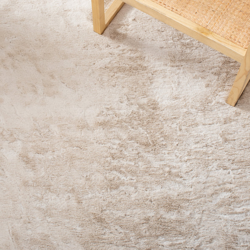 Tapis beige Mckenzie, Rectangle 5 pi x 7 pi