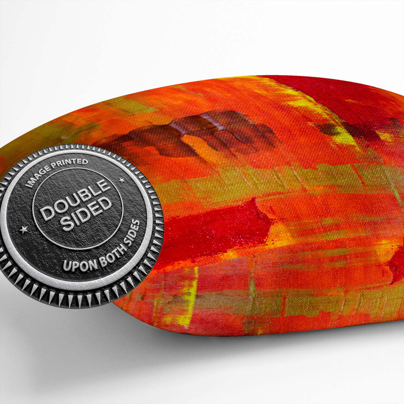 Abstract Square Cushion, 55 x 55 cm